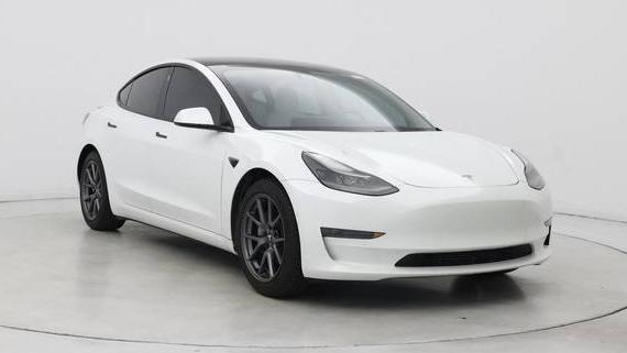 TESLA MODEL 3 2021 5YJ3E1EAXMF873302 image